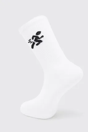 1 Pack Running Man Sock