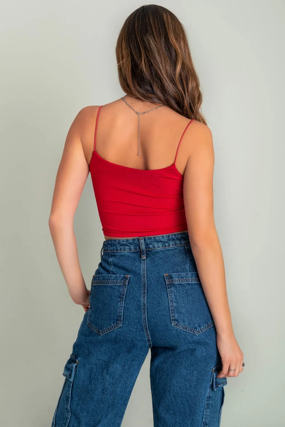 Crop top tirantes