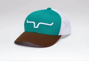 Kimes Ranch Weekly Trucker-Split Teal