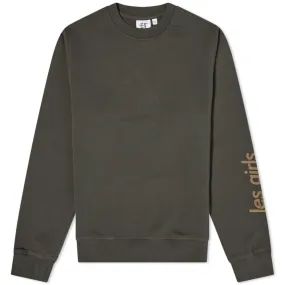 les girls les boys Rib Crew SweatPeat