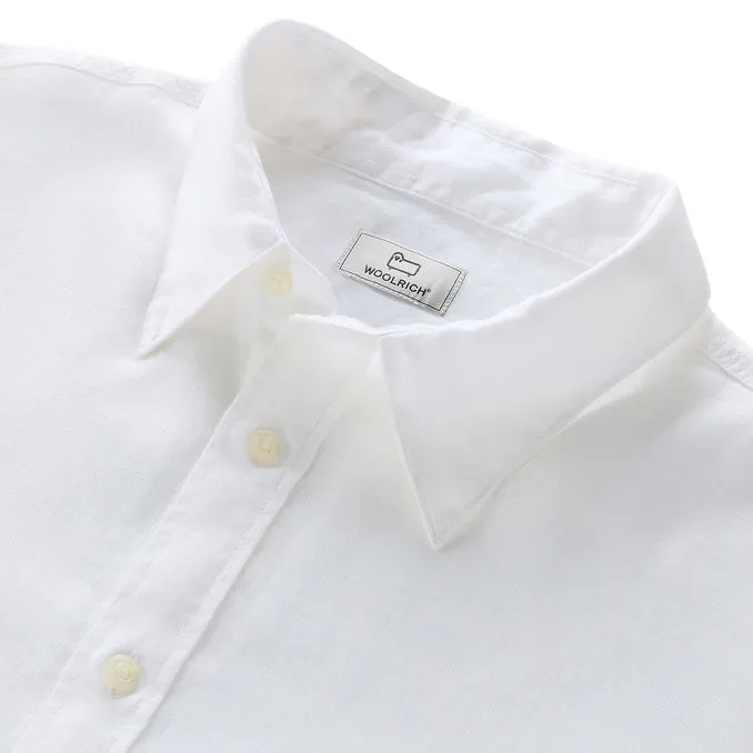 LINEN SHIRT Man Bright White 