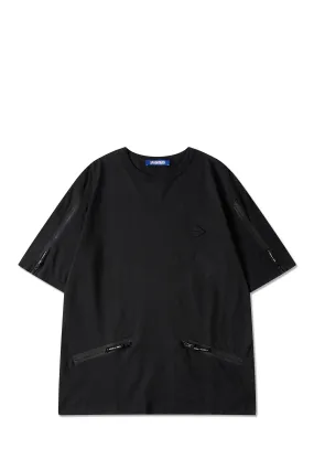 MEN'S SLANTED ZIP POCKET TEE