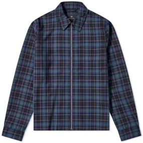Paul Smith Check Zip JacketNavy