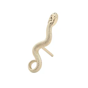 threadless: Manasa Snake End in Gold & Platinum